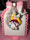 Alice in Wonderland Clay Doll Keychain