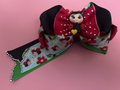 Ladybug Doll - 4.5" Handmade Bows with Alligator Clip
